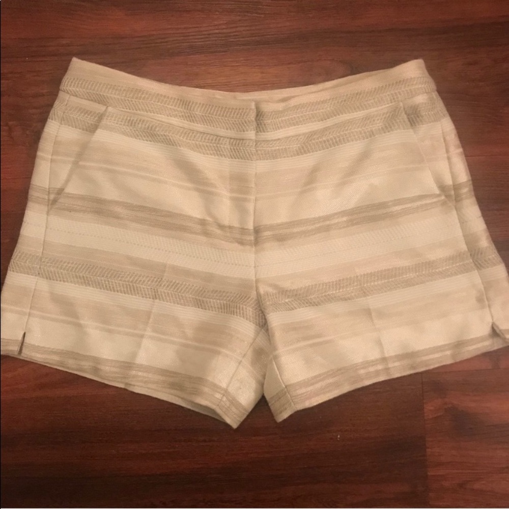 Gold WHBM Shorts